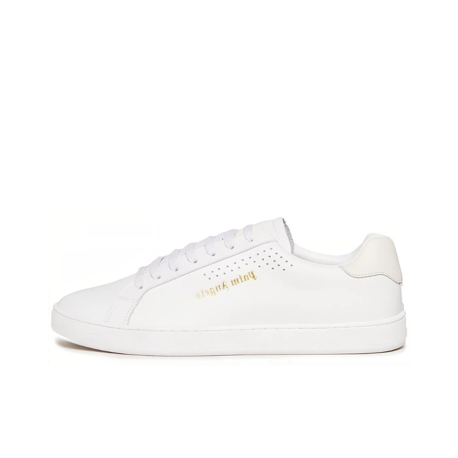 PALM ANGELS Low Top Stylish Skateboarding Shoes Men's White