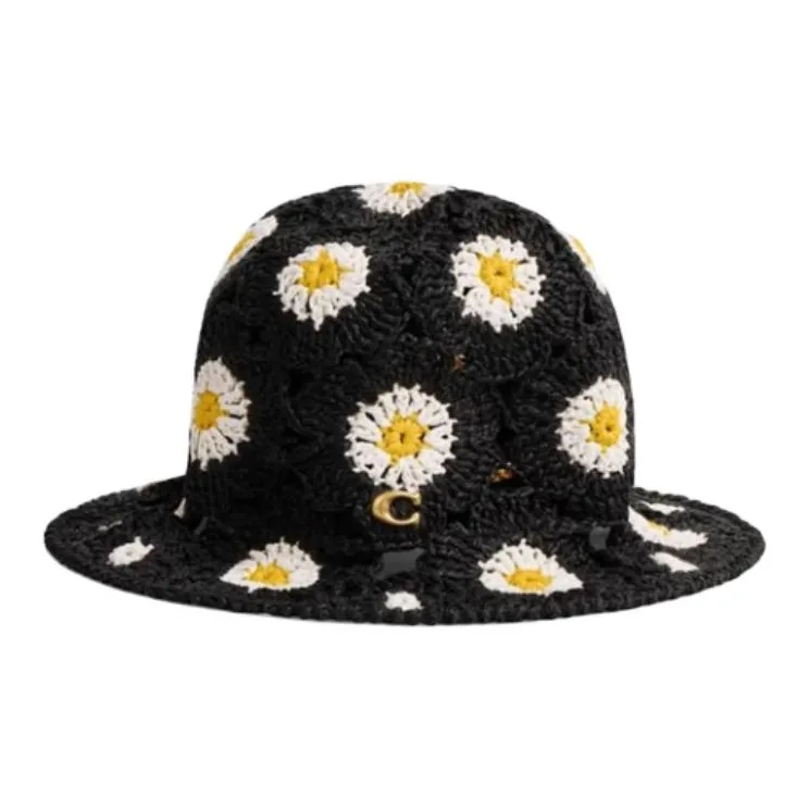 COACH Полиэстер Шляпы ведра Женские Черный