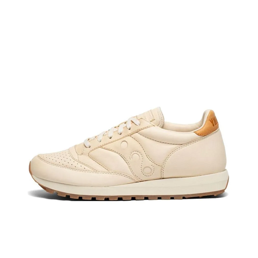 Saucony Jazz 81 Slip-Resistant Abrasion-Resistant Low Top Casual Running Shoes Unisex Apricot Сaucony Jazz 81 Противоскользящий устойчивый к истиранию низкий топ повседневная беговая обувь унисекс абрикос