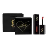 N°416 토마토 레드 + YSL 쇼핑백 블랙 골드 선물 포장