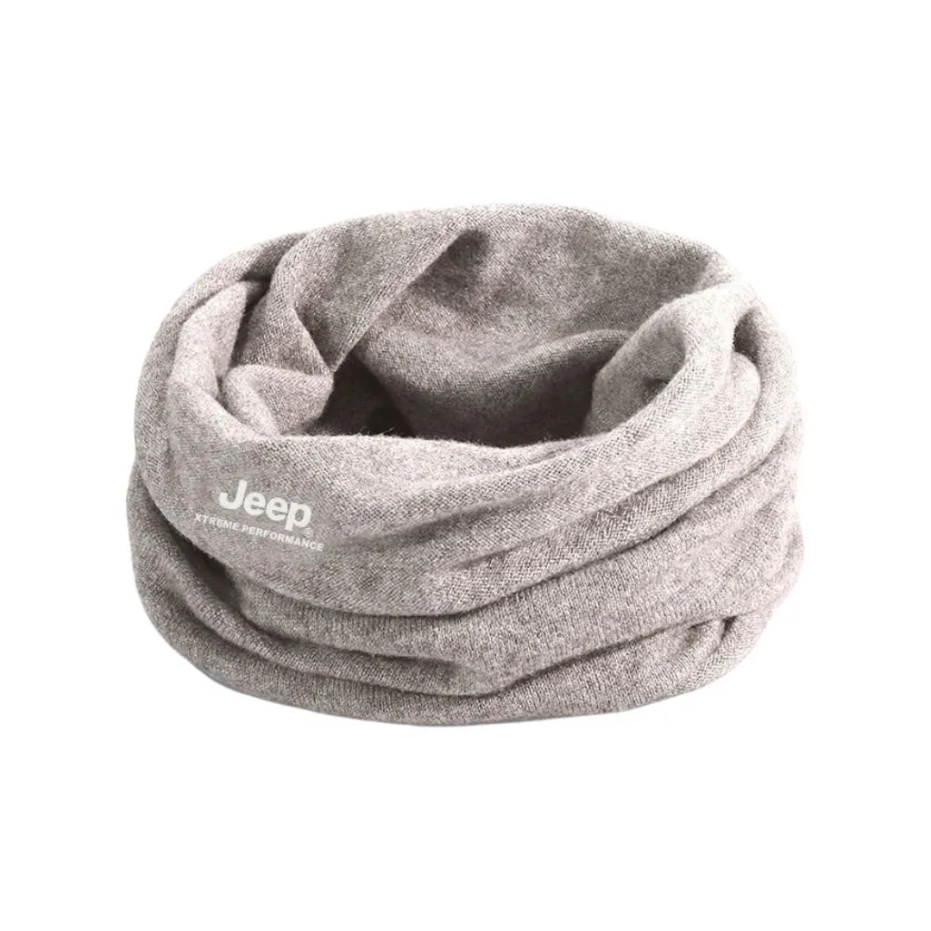 Jeep Плюшевая пряжа Шарфы Унисекс Черный Темно-серый Светло-серый Хаки