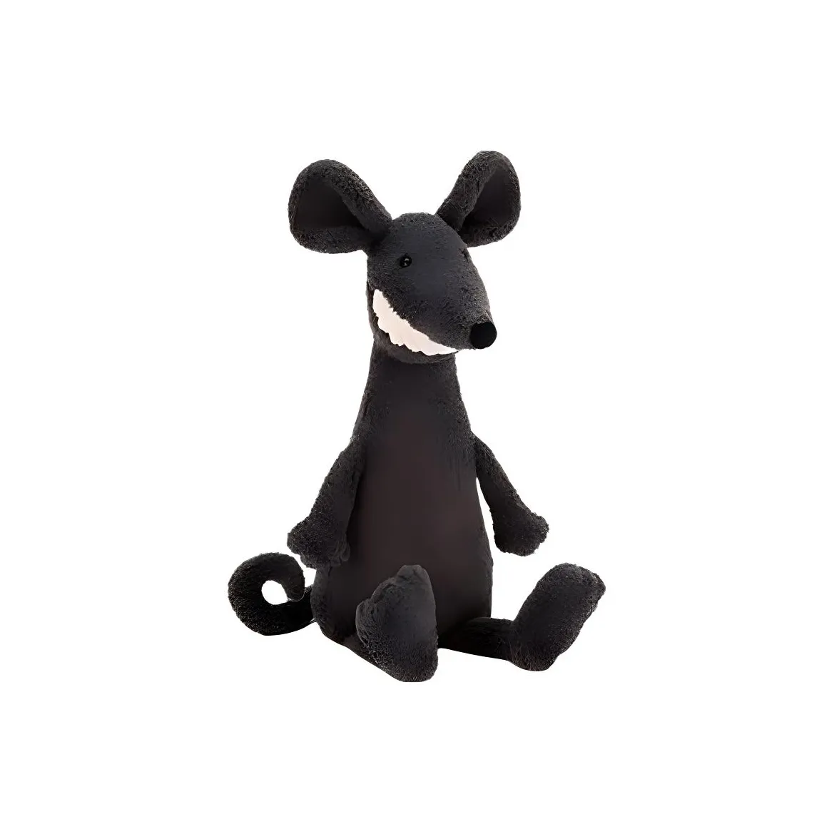 JELLYCAT Smile Big Teeth Collection Naked Toothed Мышка Куклы Плюшевая кукла 36 см Длина тела