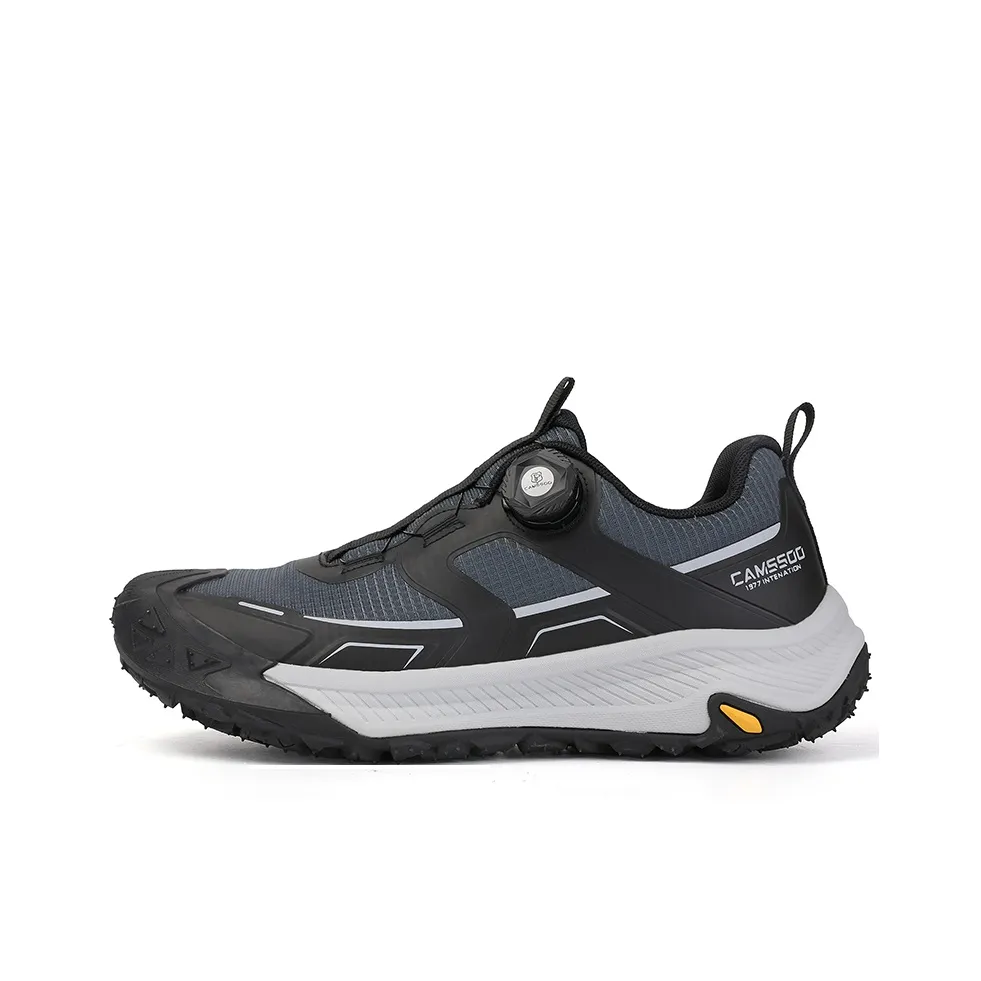 Camssoo Амортизаторы Shock Slip-resistant Abrasion-resistant Низкий Топ Походная обувь Мужская Черный Темно-синий