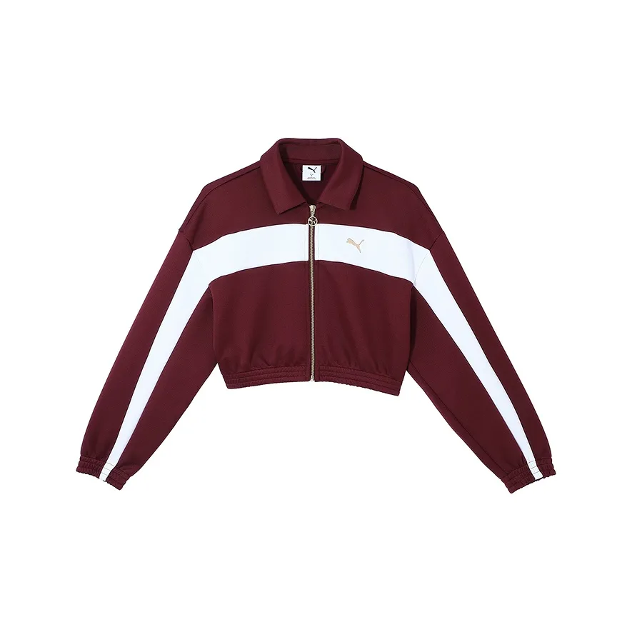 PUMA Sports Life Collection Jackets Coats Women's Burgundy