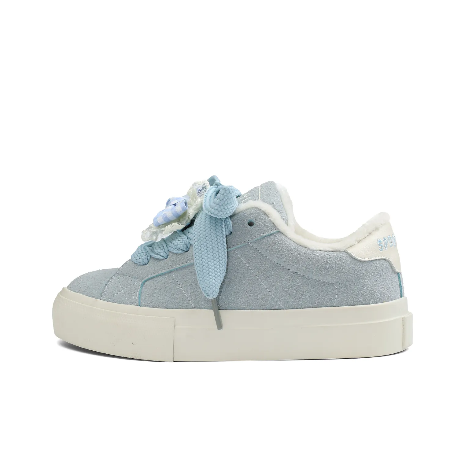 B10CROWN Термический Устойчивый к растрескиванию Устойчивый к истиранию Дышащий Низкий Топ Скейтборд Кроссовки Женские Ледниково-Синий