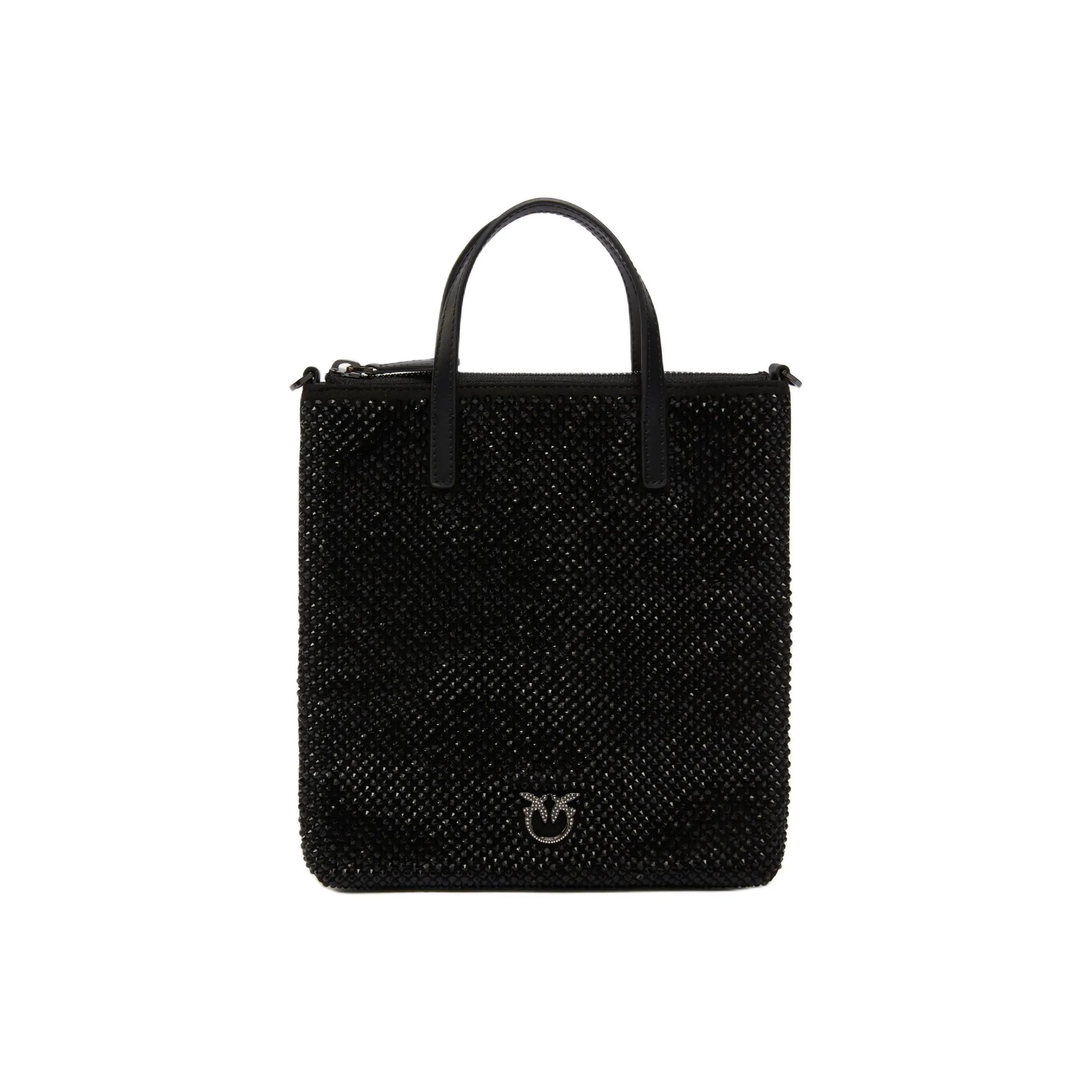 PINKO Нейлоновая сумка-тоут сумка для покупок сумка через плечо маленькая сумка женская черная