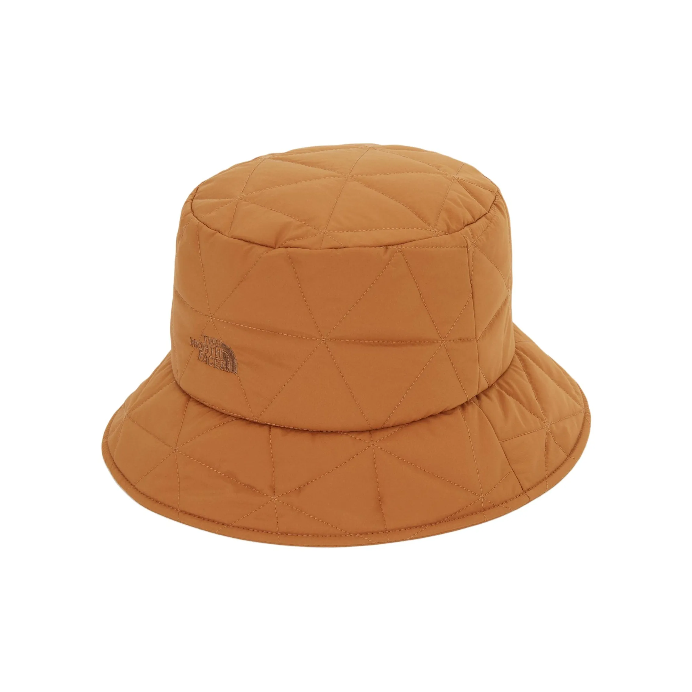 THE NORTH FACE Quilting Embroidery Bucket Hats Unisex Brown Black White