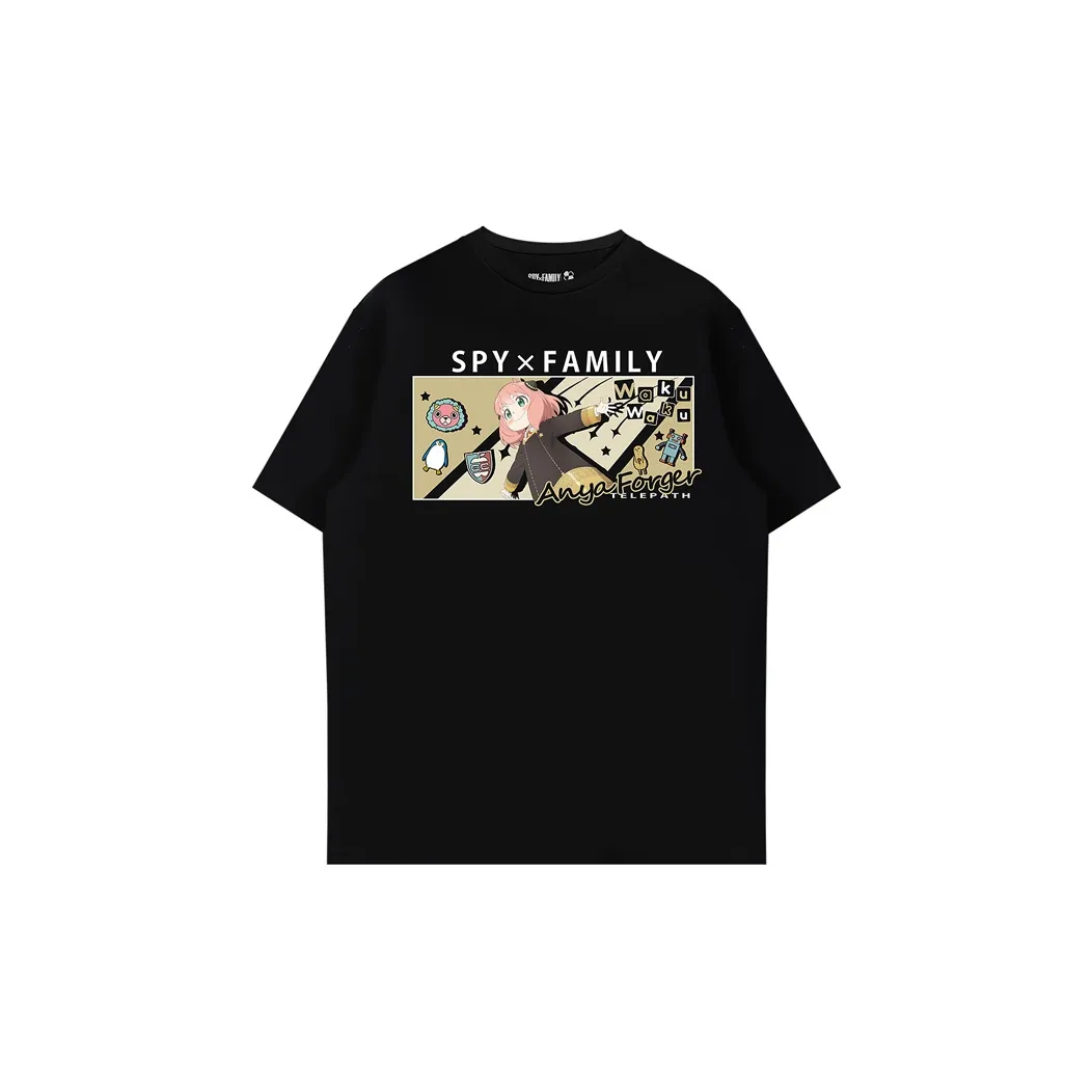 ingyunshi Spy × Family Characters WAKUWAKU Аня T Рубашка Аниме Мерч по IP