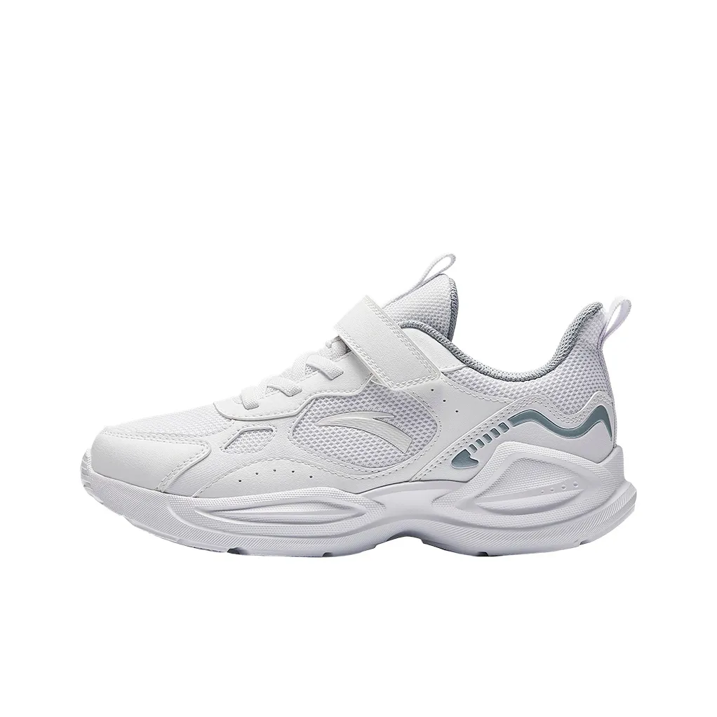 Antakids Lightweight Shock Absorbers Low Top Kids' Running Shoes White
