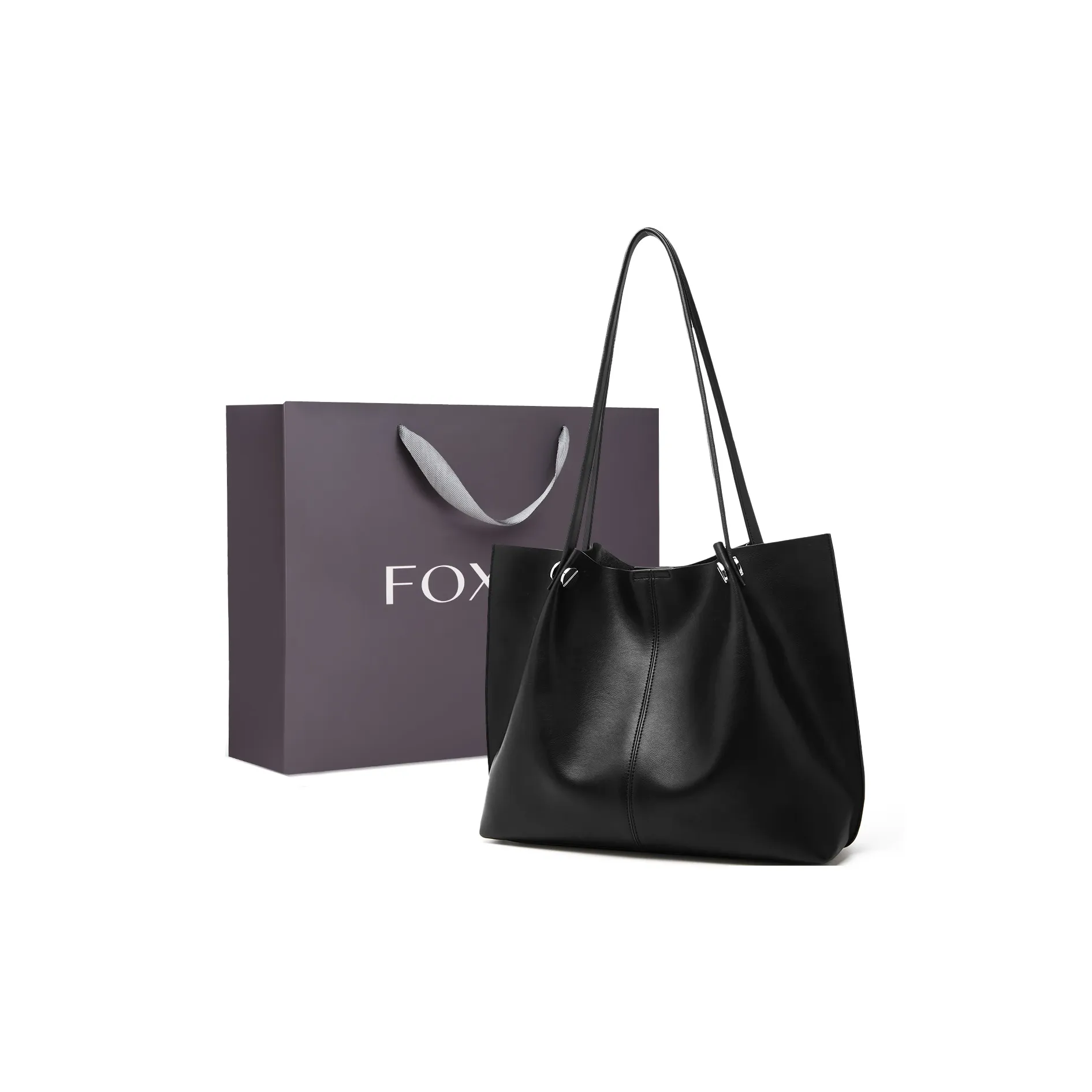 FOXER Сумка-тоут из коровьей кожи сумка через плечо женская