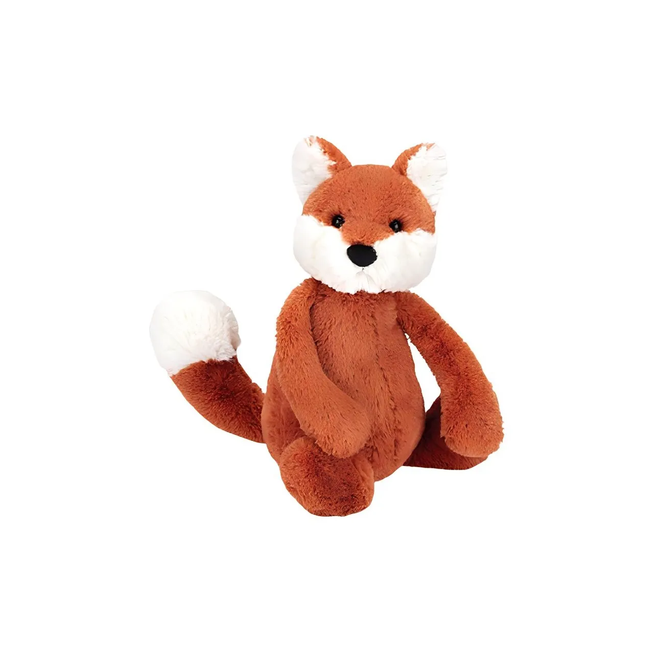 JELLYCAT Smile Big Teeth Jellycat Animal Shy Fox Cubs Dolls Plush Doll 18cm High