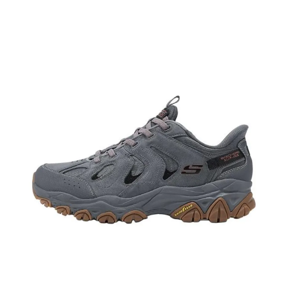 Skechers OUTDOOR MENS Низкий Топ Походная обувь Мужская Серый