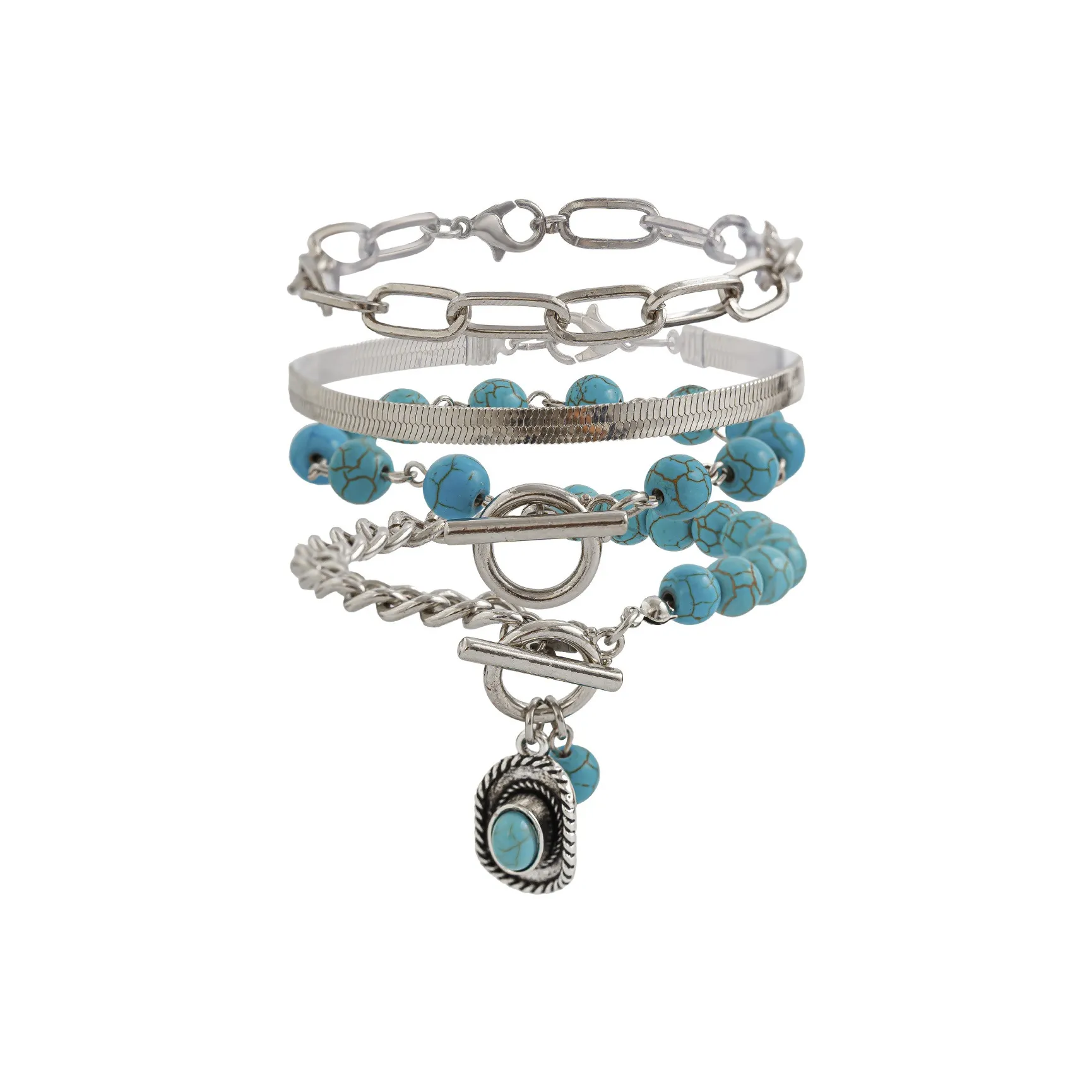 QIANFANGDAHUANGYE Сплав Браслеты Женские