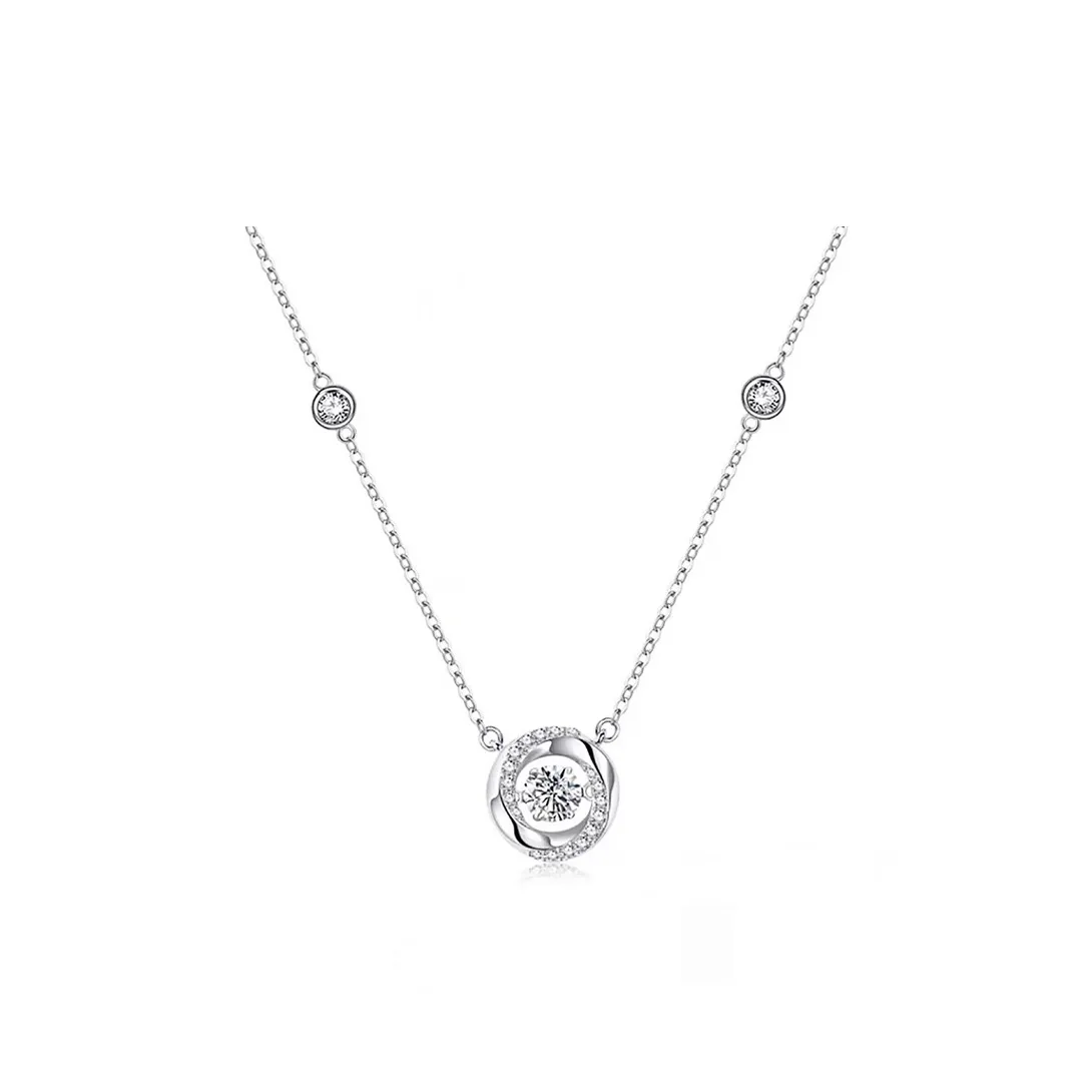 KOREET Sterling Silver Love Confession Anniversary Necklace Women's