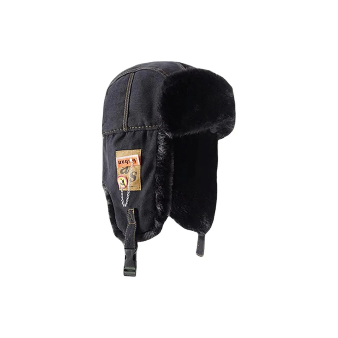 Yamaichi Maru Хлопок Полиэстер Смесь Шапка-ушанка Унисекс