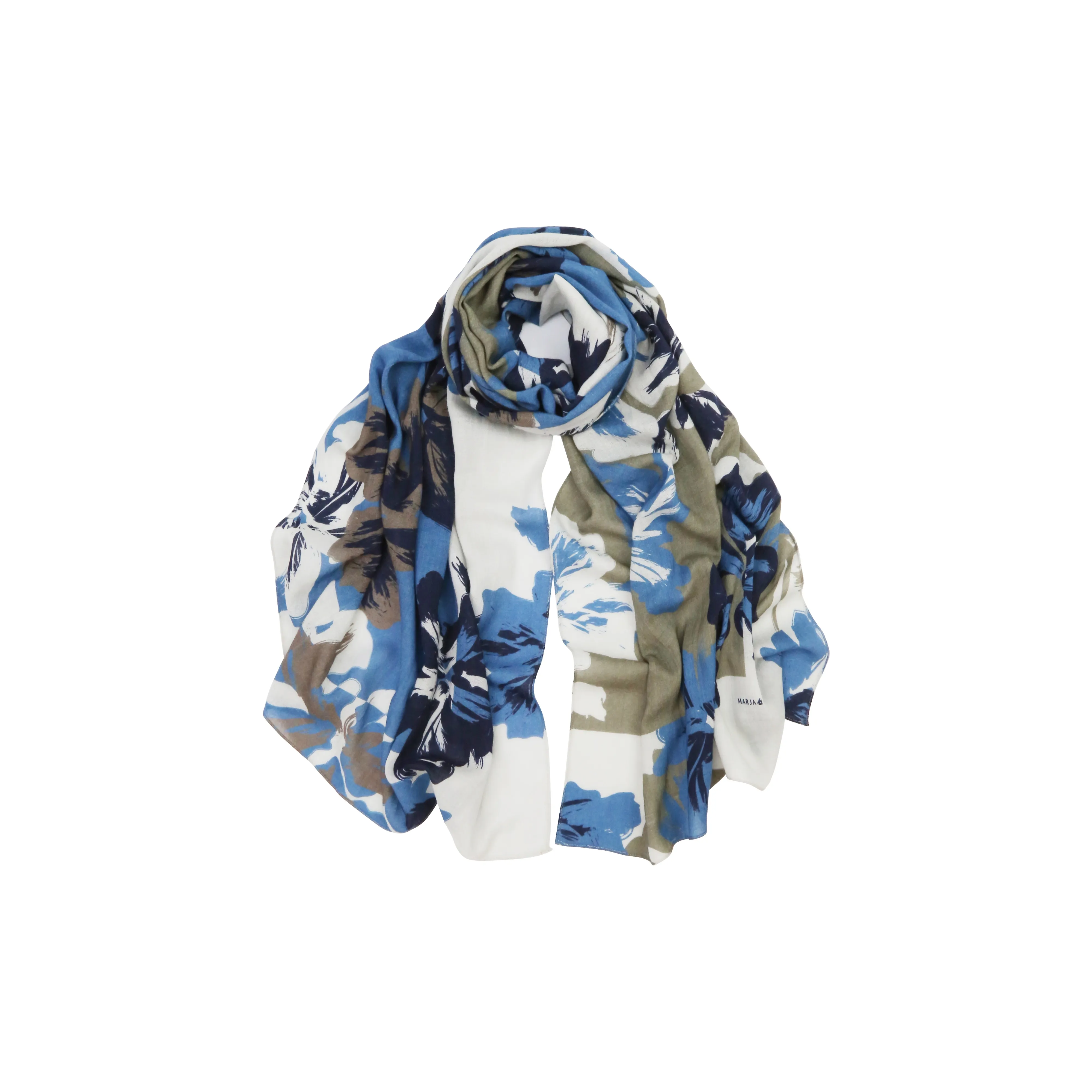 MARJAKURKI Овечья шерсть Кашемир Красный Шарф Унисекс