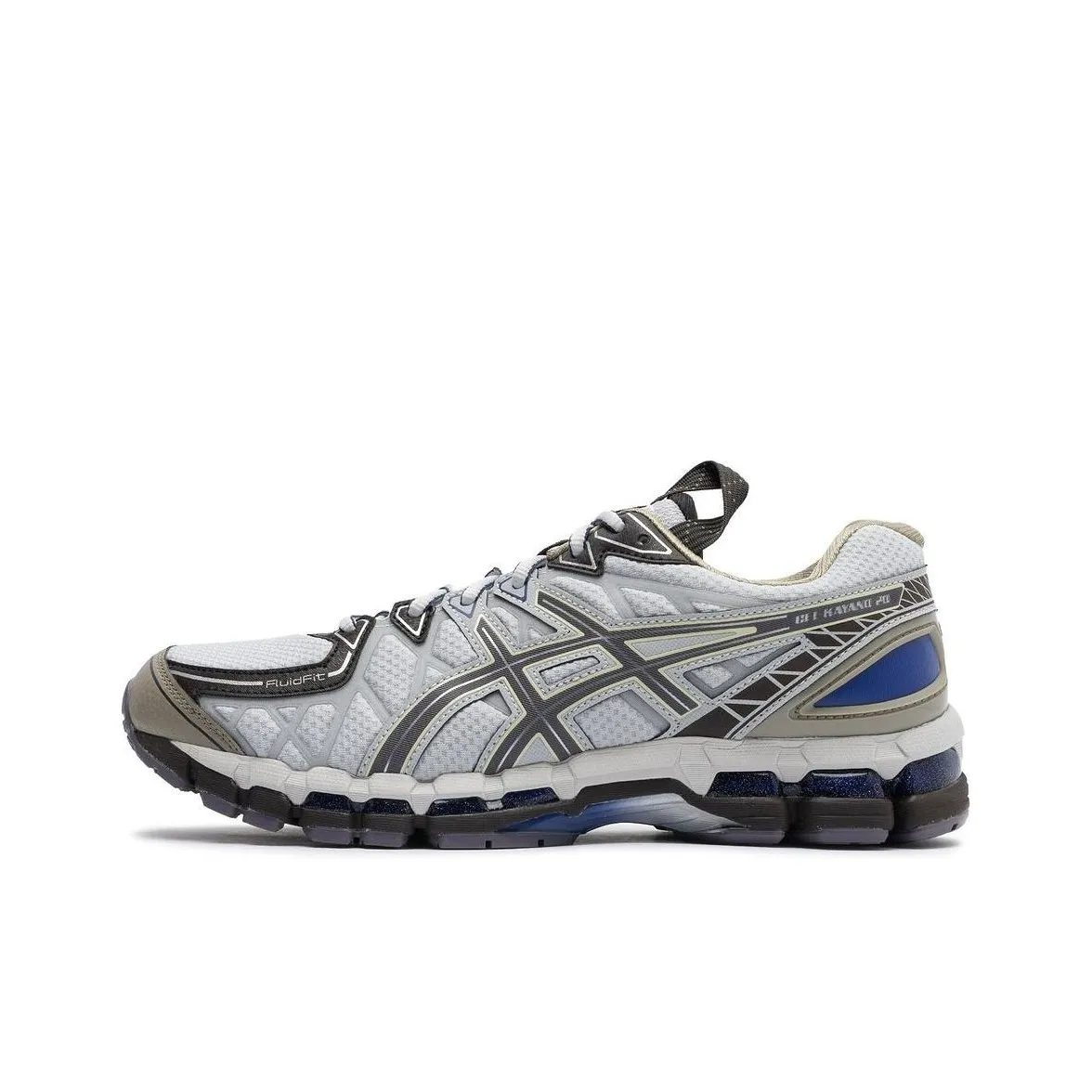 Kiko Kostadinov x Asics Gel Kayano20 Low Топ Беговые кроссовки Унисекс Белый Серый