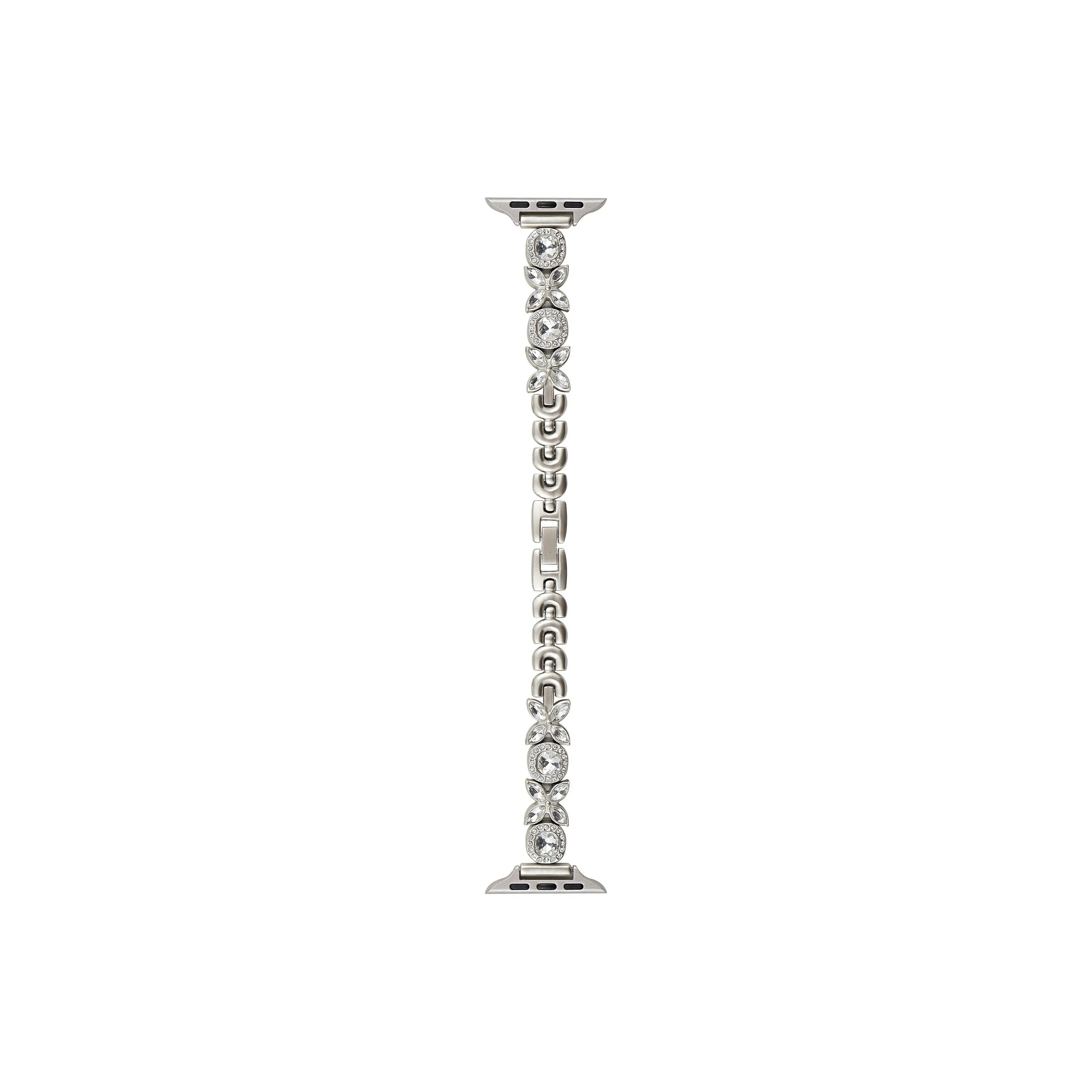 MSSM Watch Band Apple Compatibility Metal, Diamond Material