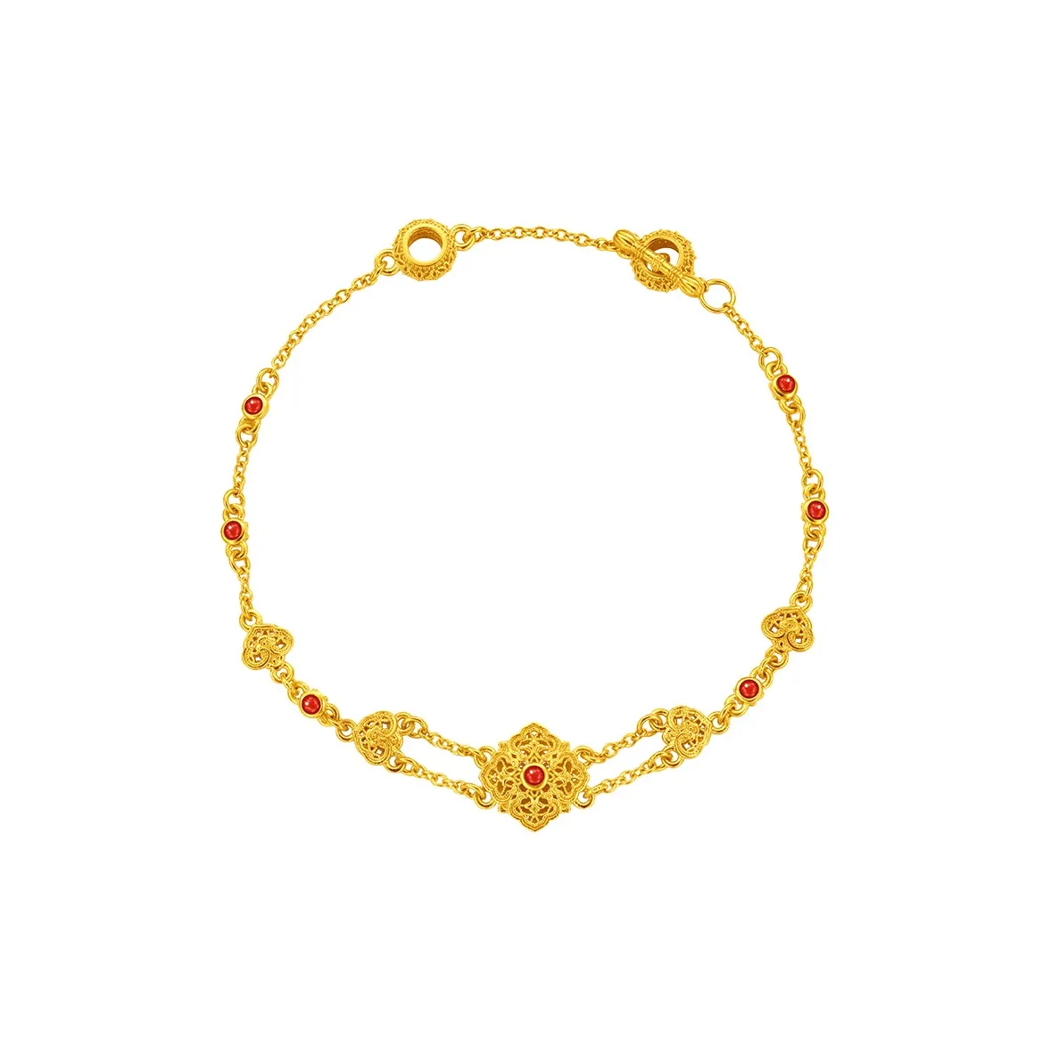 CHOW TAI FOOK Gold Bracelet Women's