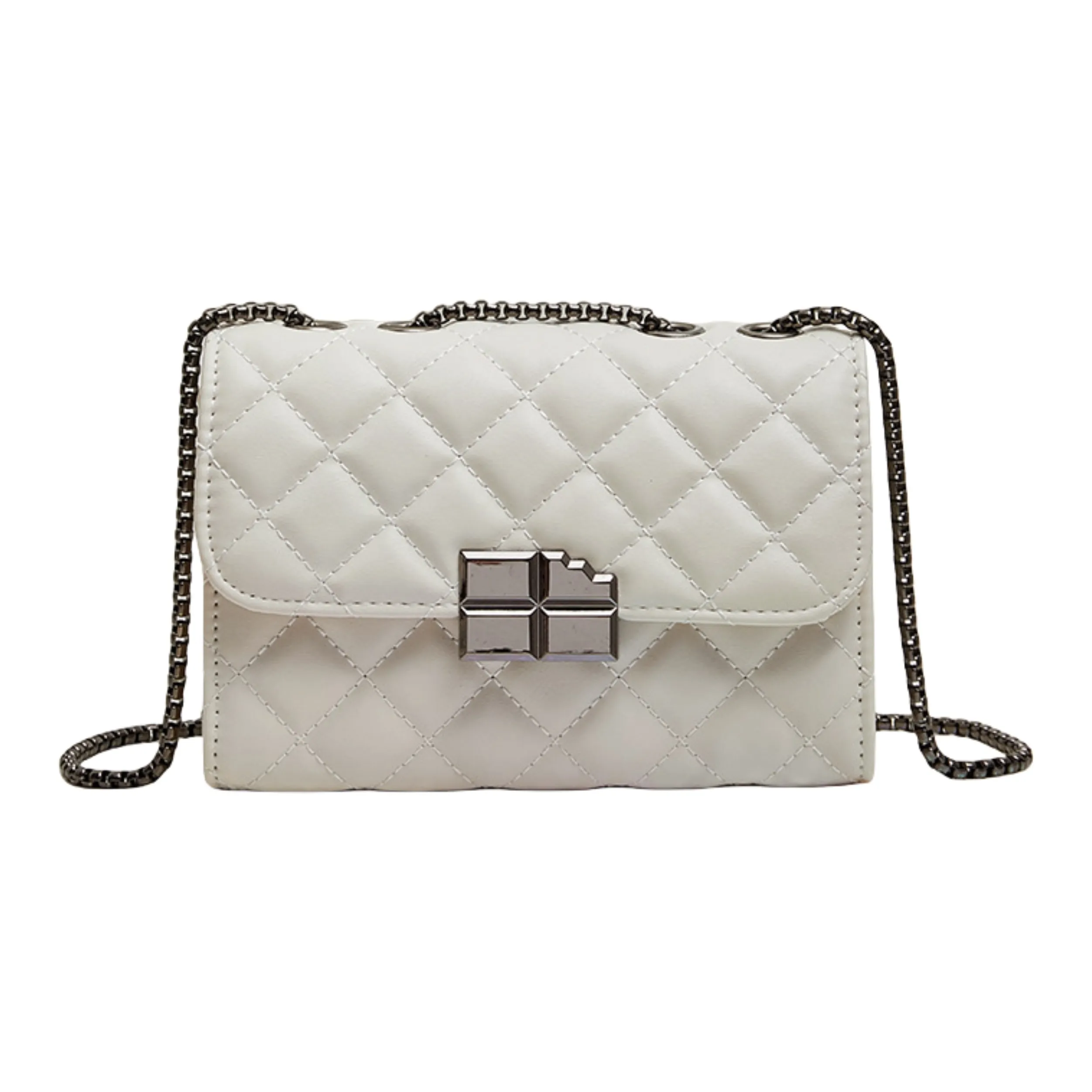 Worm's Home ПУ (полиуретан) Сумка через плечо Женская Черный Белый Розовый