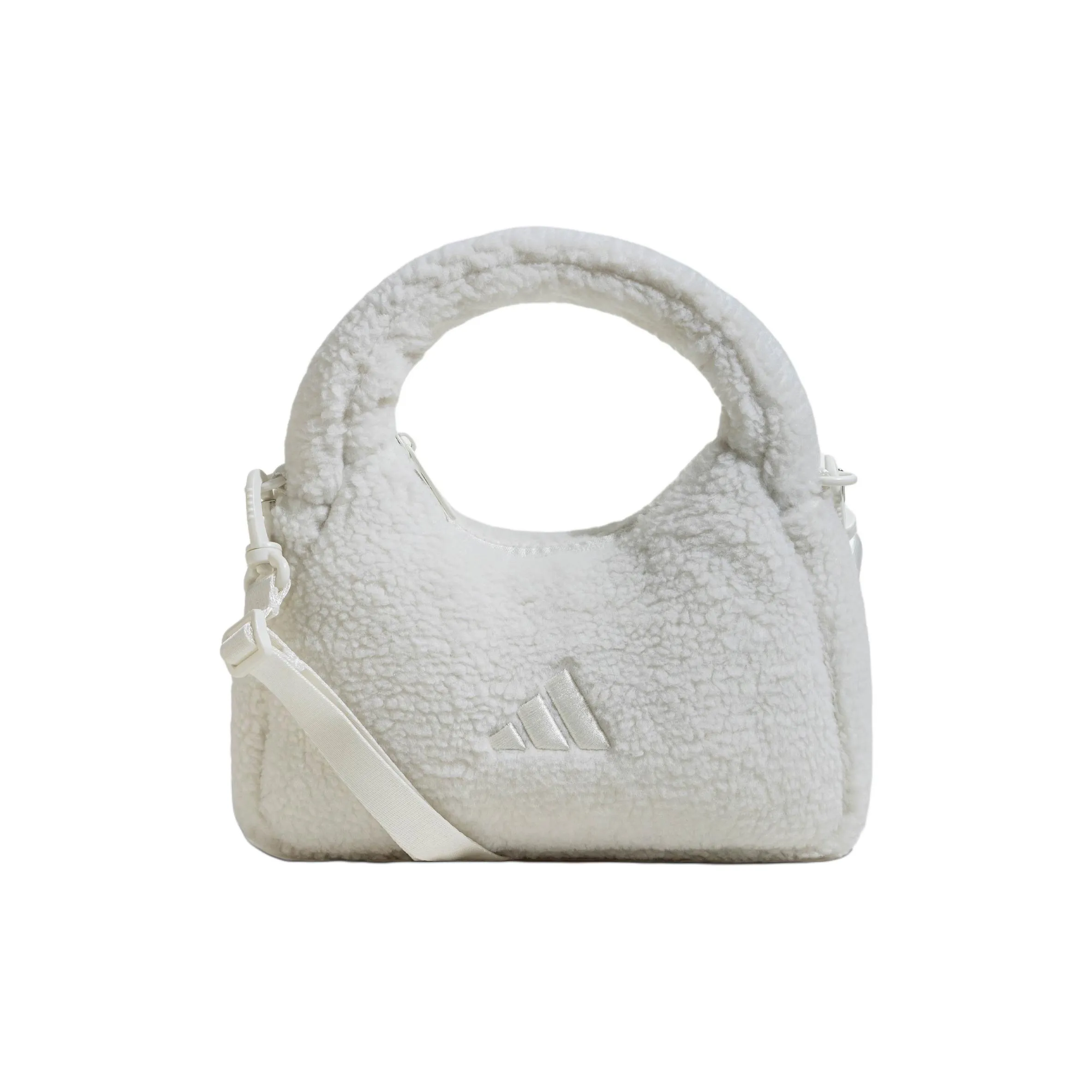 Adidas Переработанный полиэстер Сумка Стандартная Женская Нефритовый Белый