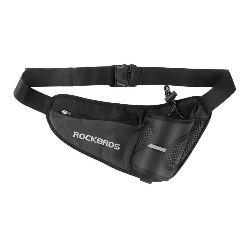 ROCKBROS Nylon Fanny Pack Regular Unisex Black