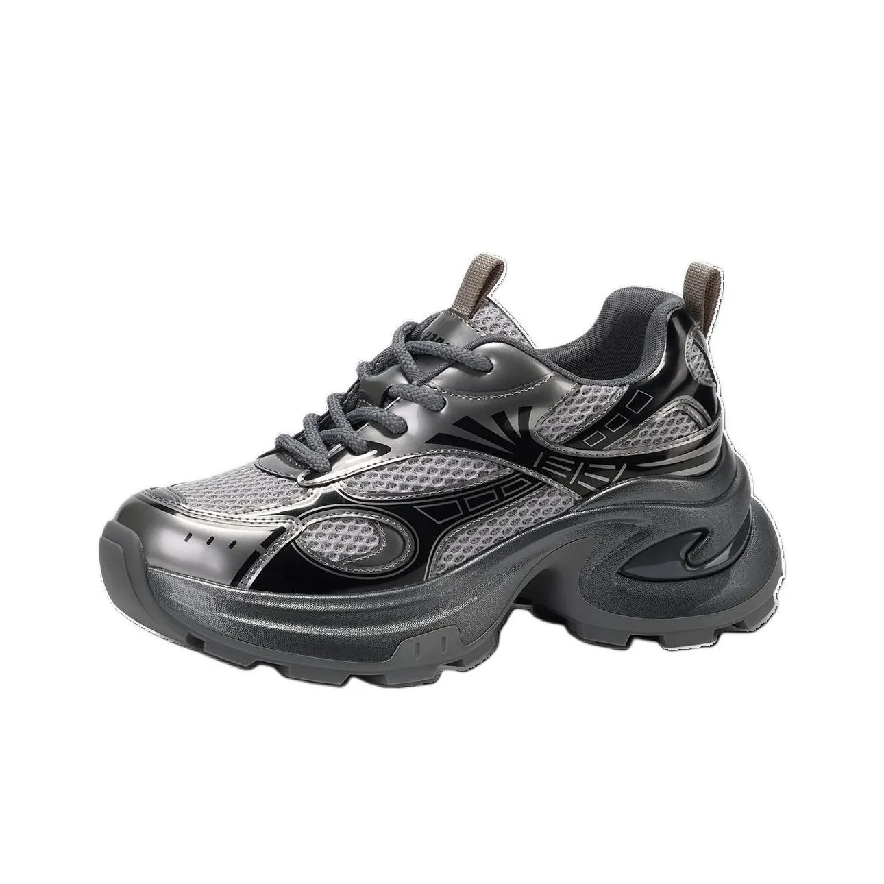 GG CC Slip-on Low Top Footwear Women's Silver Gray