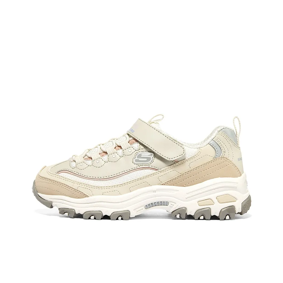 Skechers Low Top Casual Shoes Beige