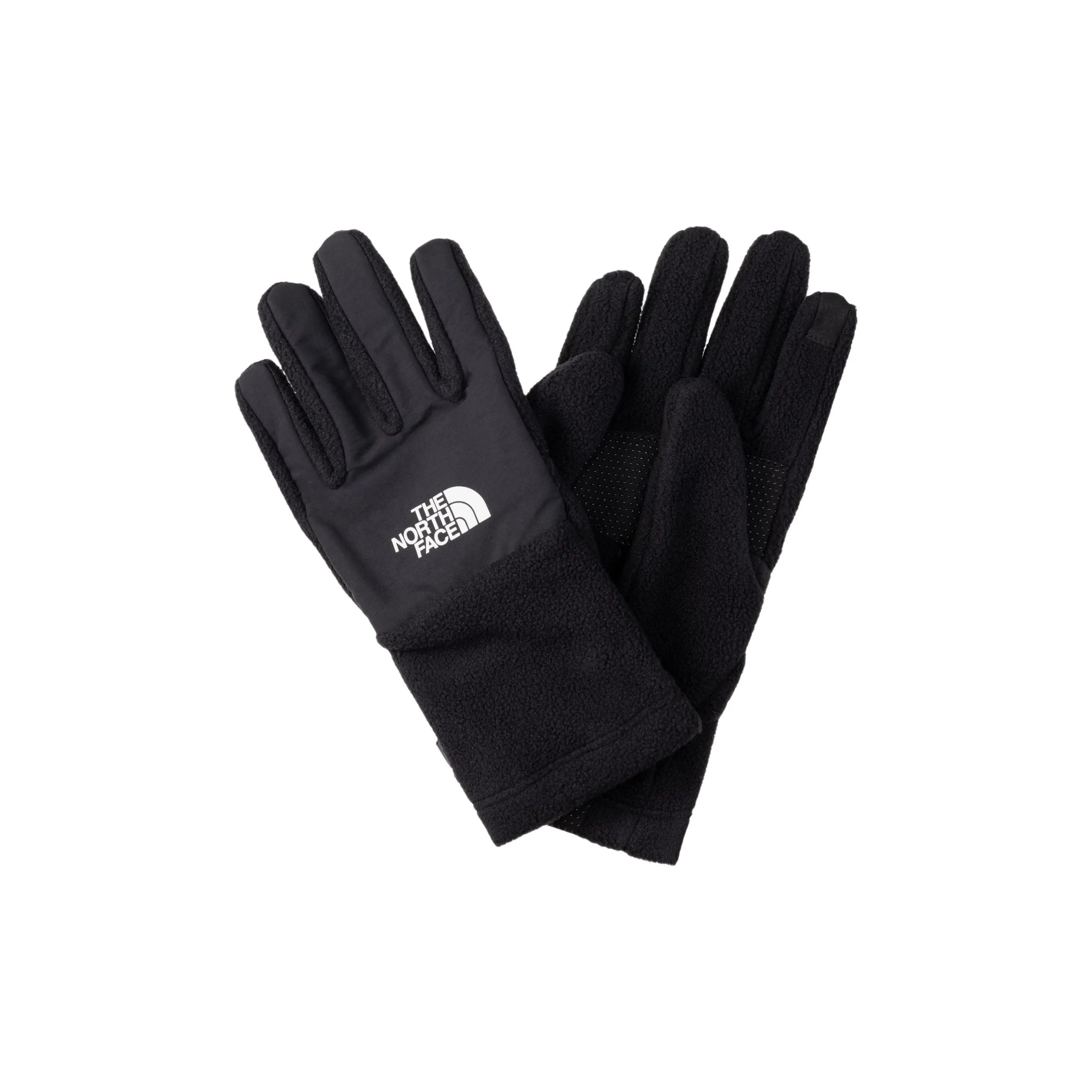 Versatile for various occasions Polyester Nylon Synthetic Leather Knit Gloves Unisex Black