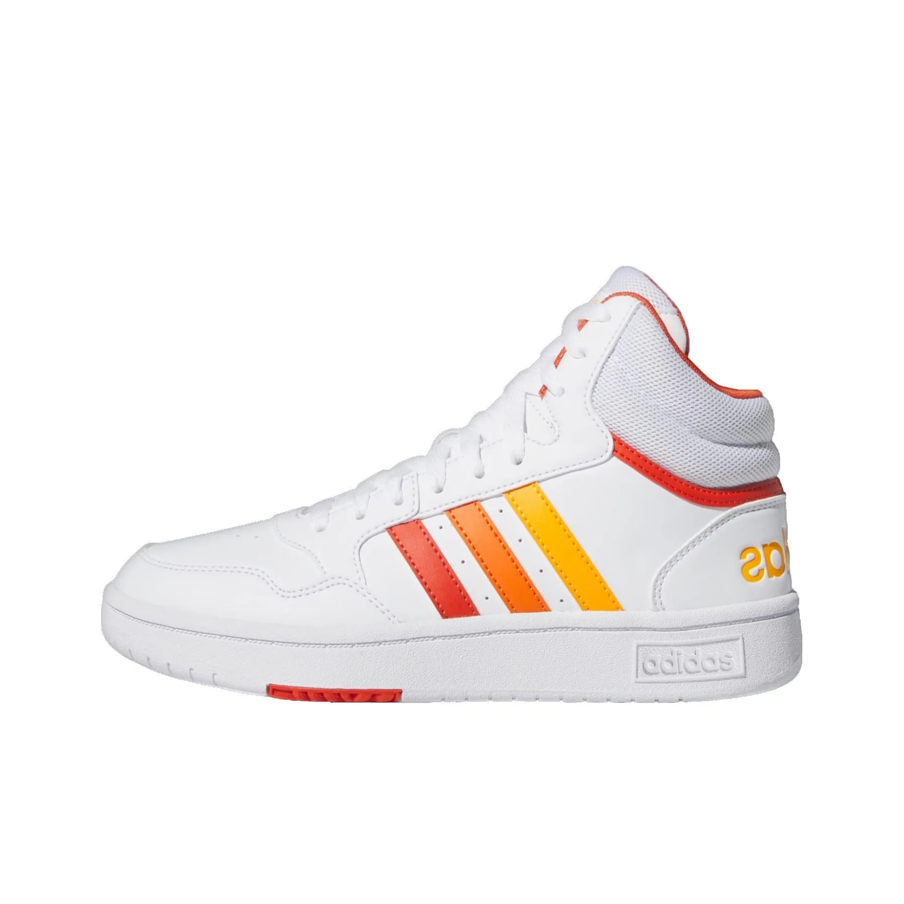 Adidas Hoops 3.0 Cloud White Preloved Red Orange Women's