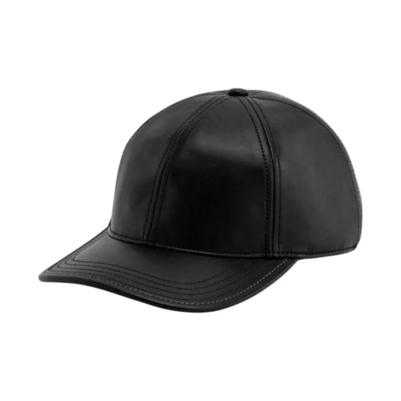 COACH Sheepskin Cotton Polyester Cow Leather Caps Unisex Black COACH Овчина Хлопок Полиэстер Коровья кожа Кепки Унисекс Черный