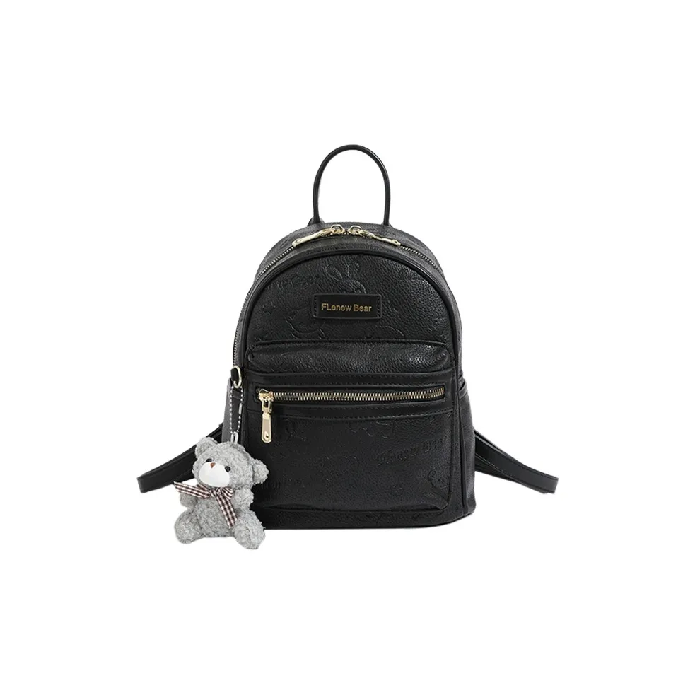 JANE KLAIN Рюкзак из синтетической кожи стандартный женский цвет экрю розовый черный