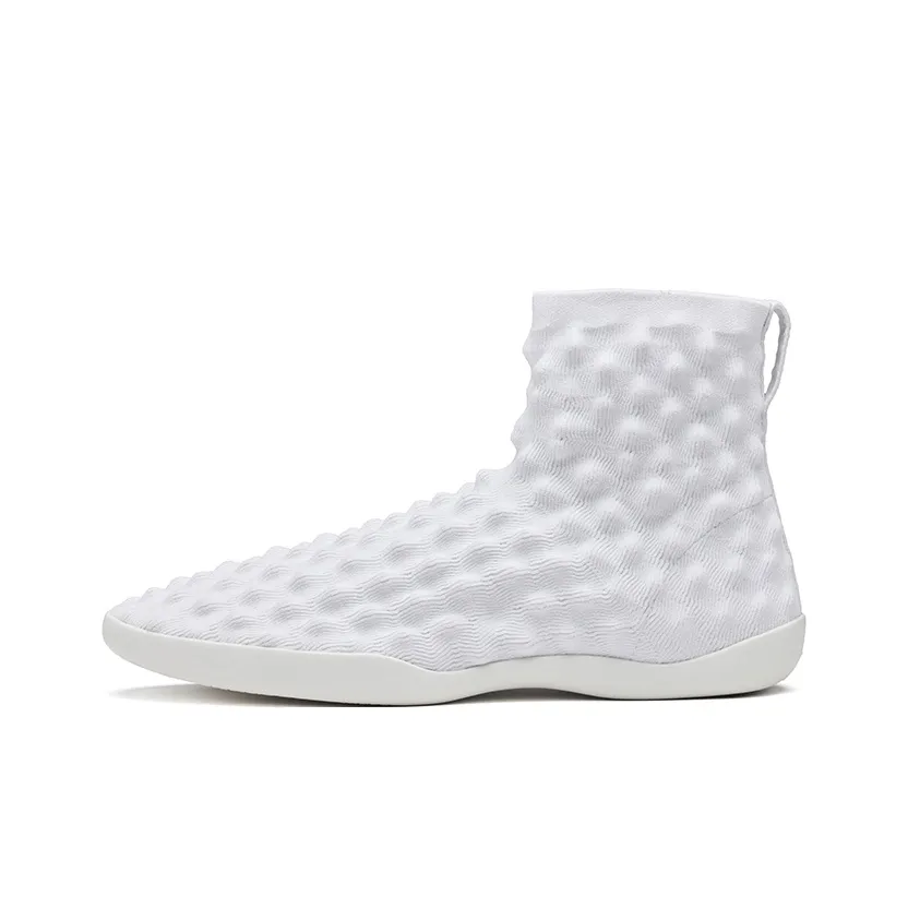 EQLZ EQUALIZER Легкий и Износостойкий Высокий Топ Кэжуал Унисекс Жемчужно-белый