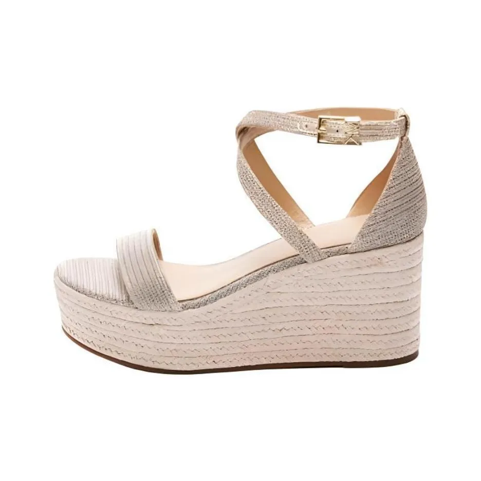 MICHAEL KORS One Strap Sandals Women's Beige