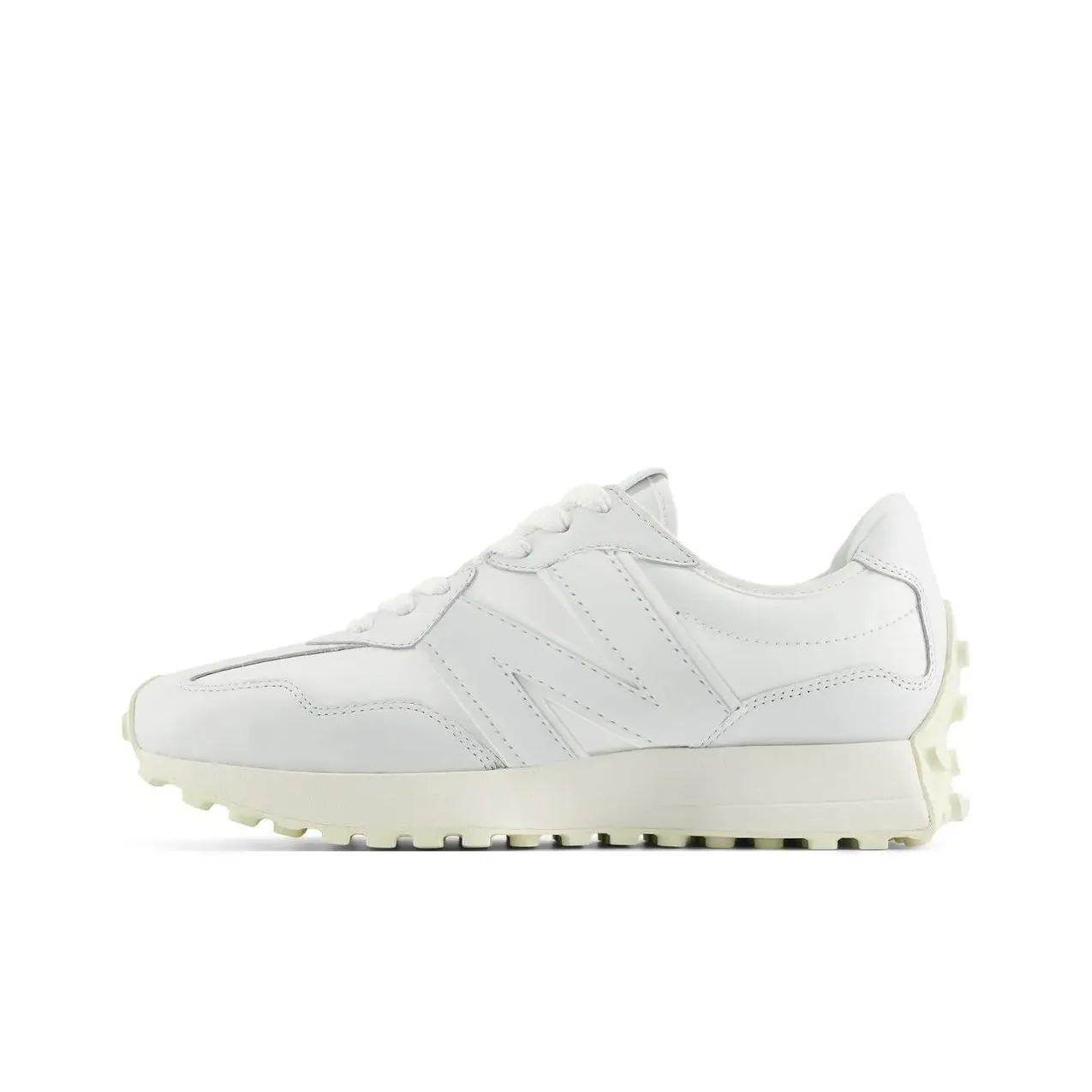 New Balance 327 White Leather