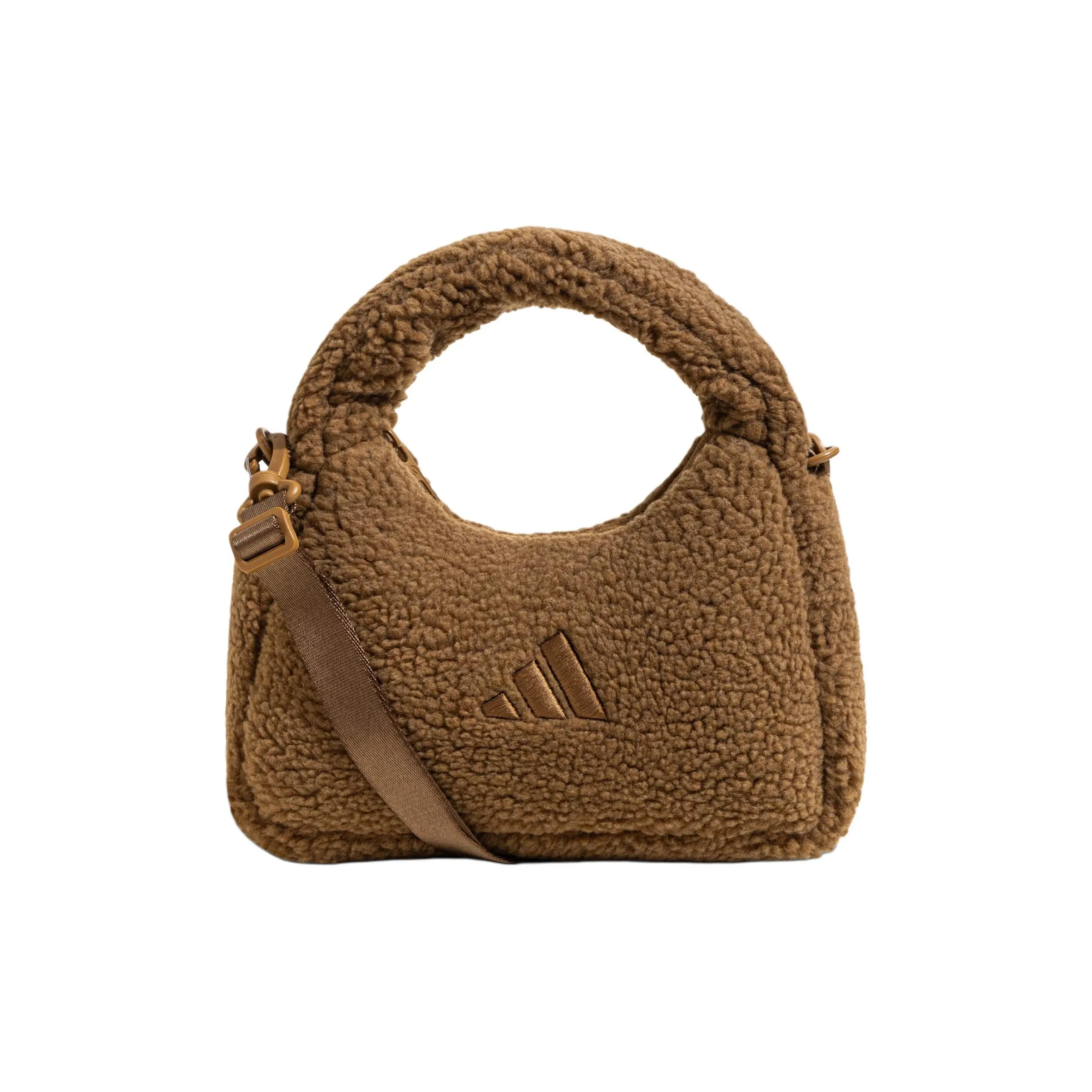 Adidas Recycled Polyester Cloud Bag Shoulder Bag Crossbody Bag Handbag Regular Women's Desert Brown