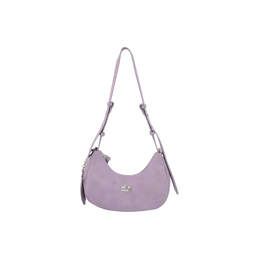 Crying Center PU Crossbody Bag, Shoulder Bag Women's Taro Purple/Mud Brown/Leopard Print/Red