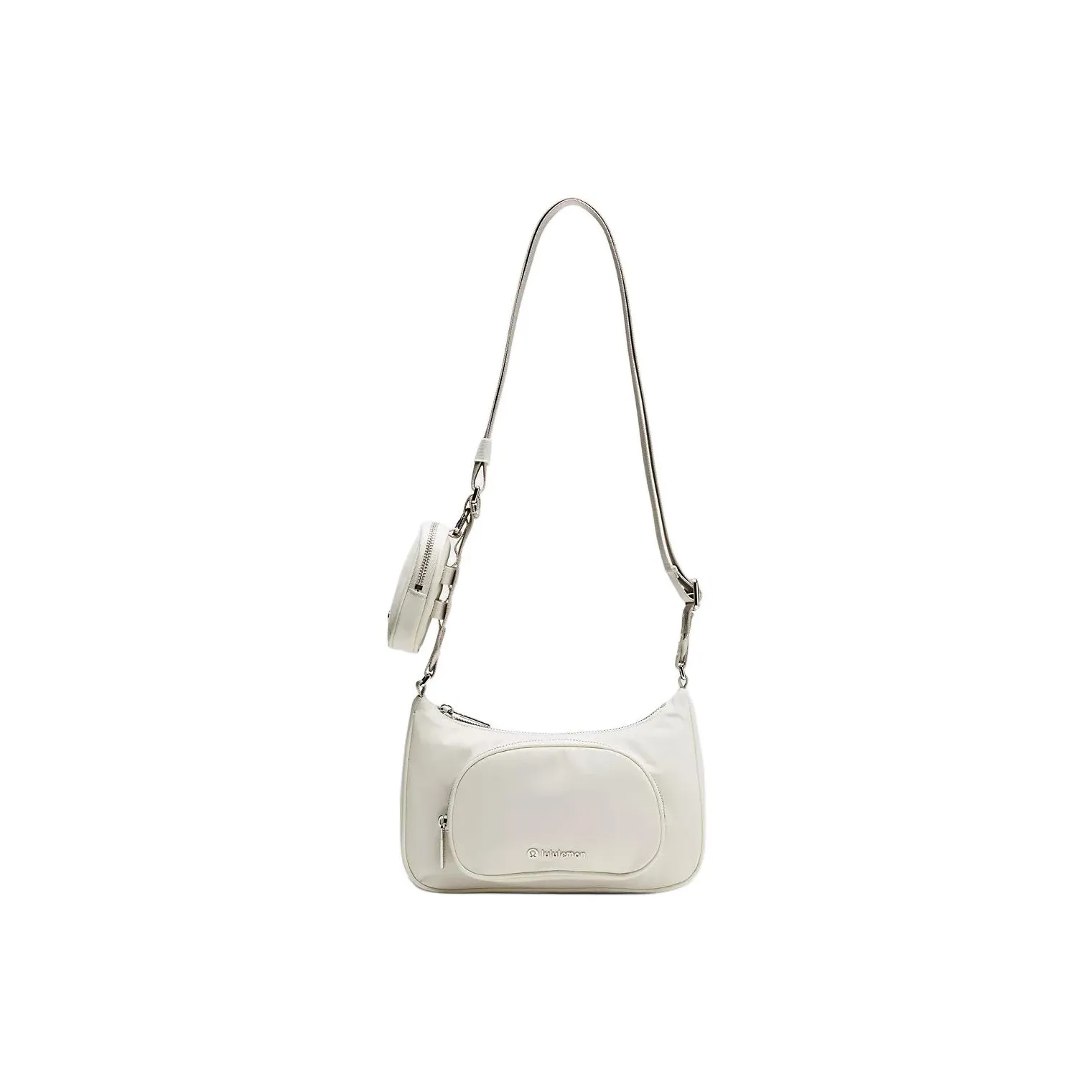 Lululemon Recycled Nylon Shoulder Bag Crossbody Bag Regular Women's Bone White