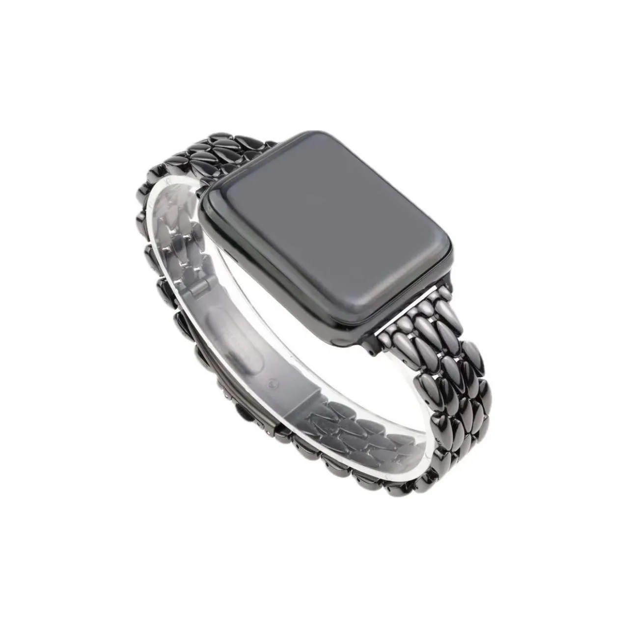 Bevichi Apple Compatibility Watch Band Aluminum Alloy Material