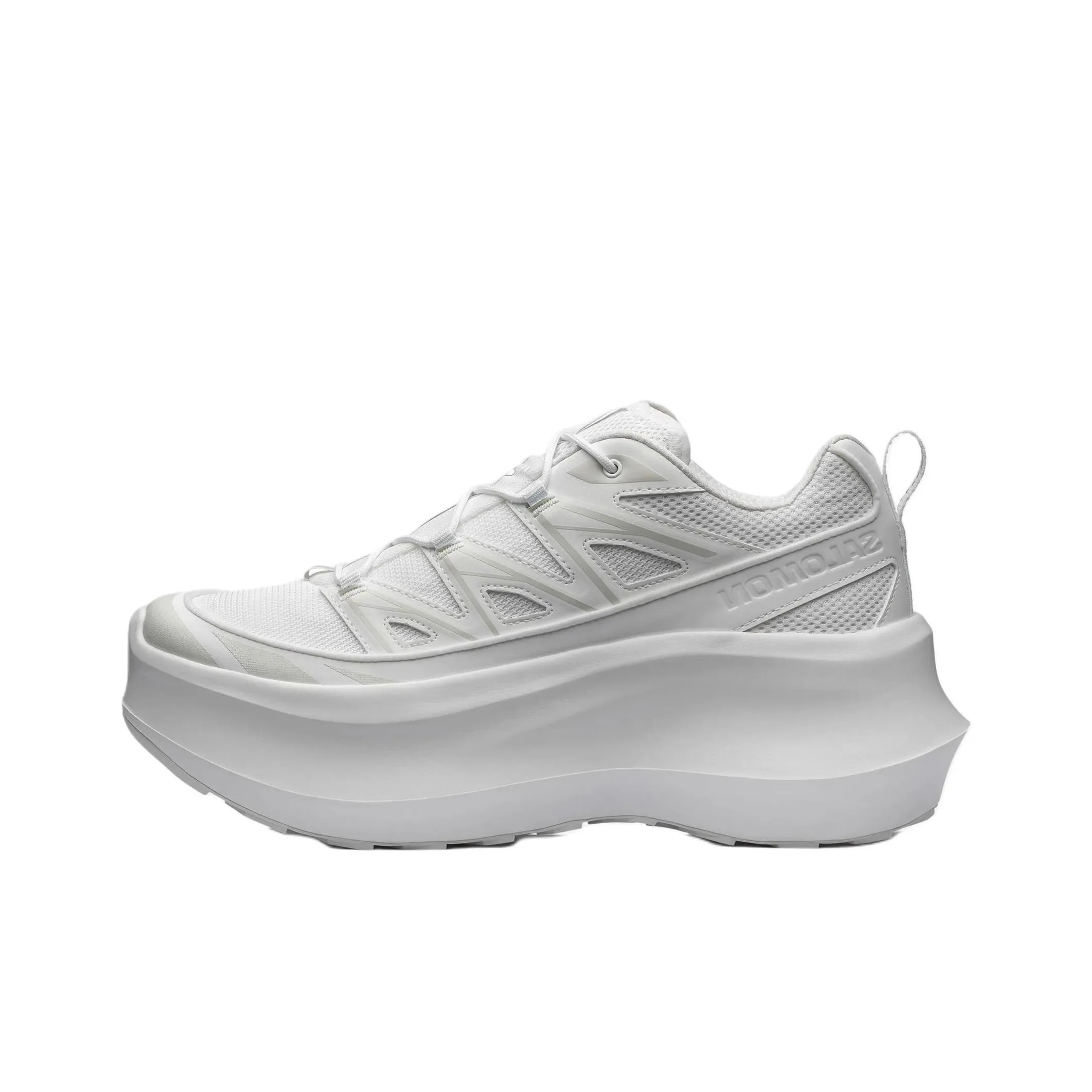 SALOMON x CDG XT 6 Low Top Casual Shoes Women's White