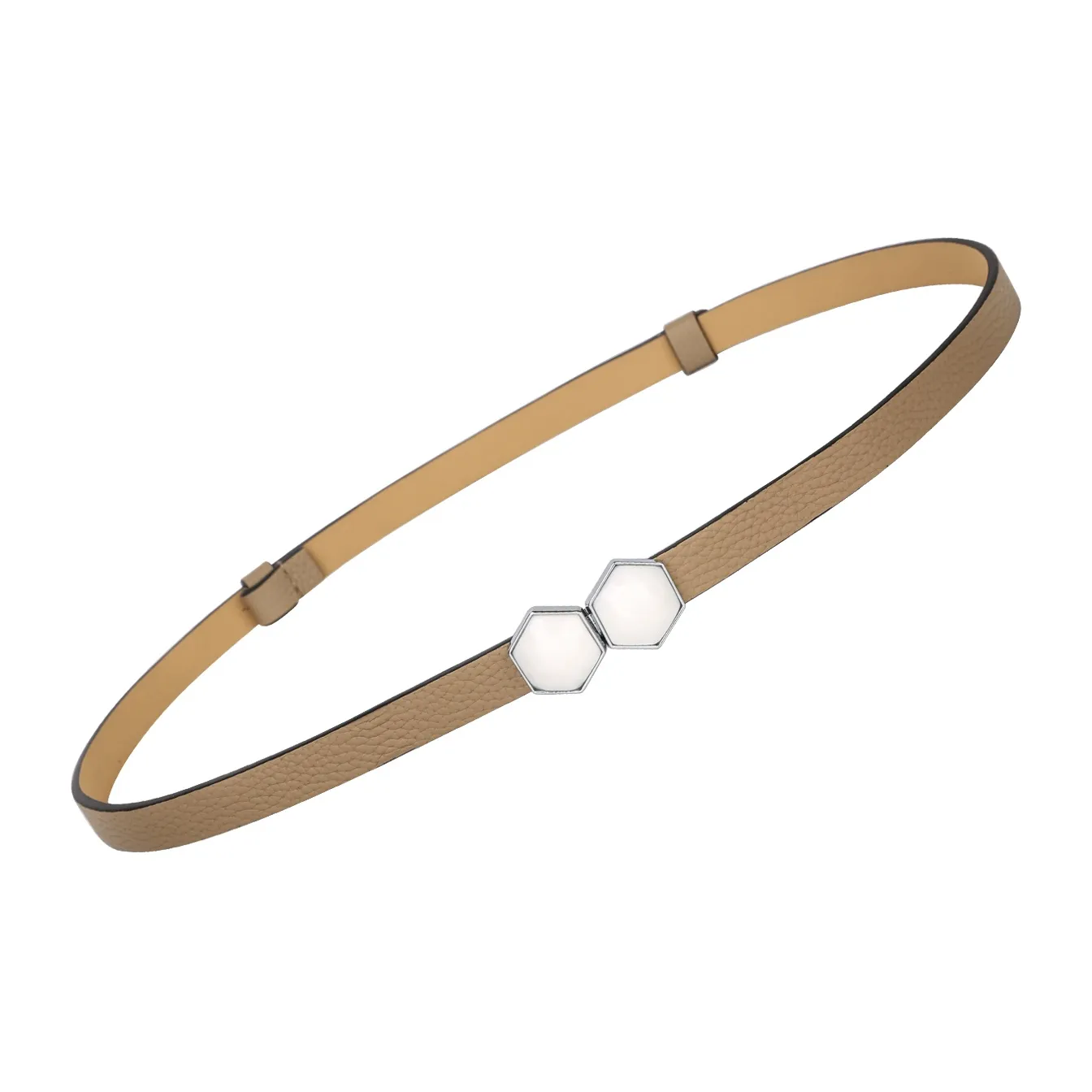 CATELLES Ремни из крупнозернистой текстуры коровьей кожи Женские Черный Красный Кофейный Кaramel Хаки 1,4CM