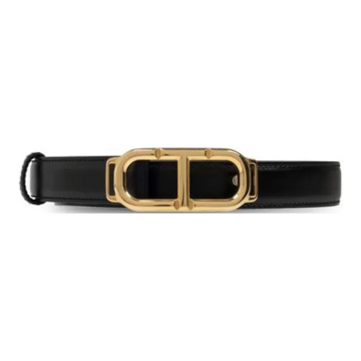TOM FORD T Logo Buckle Belt