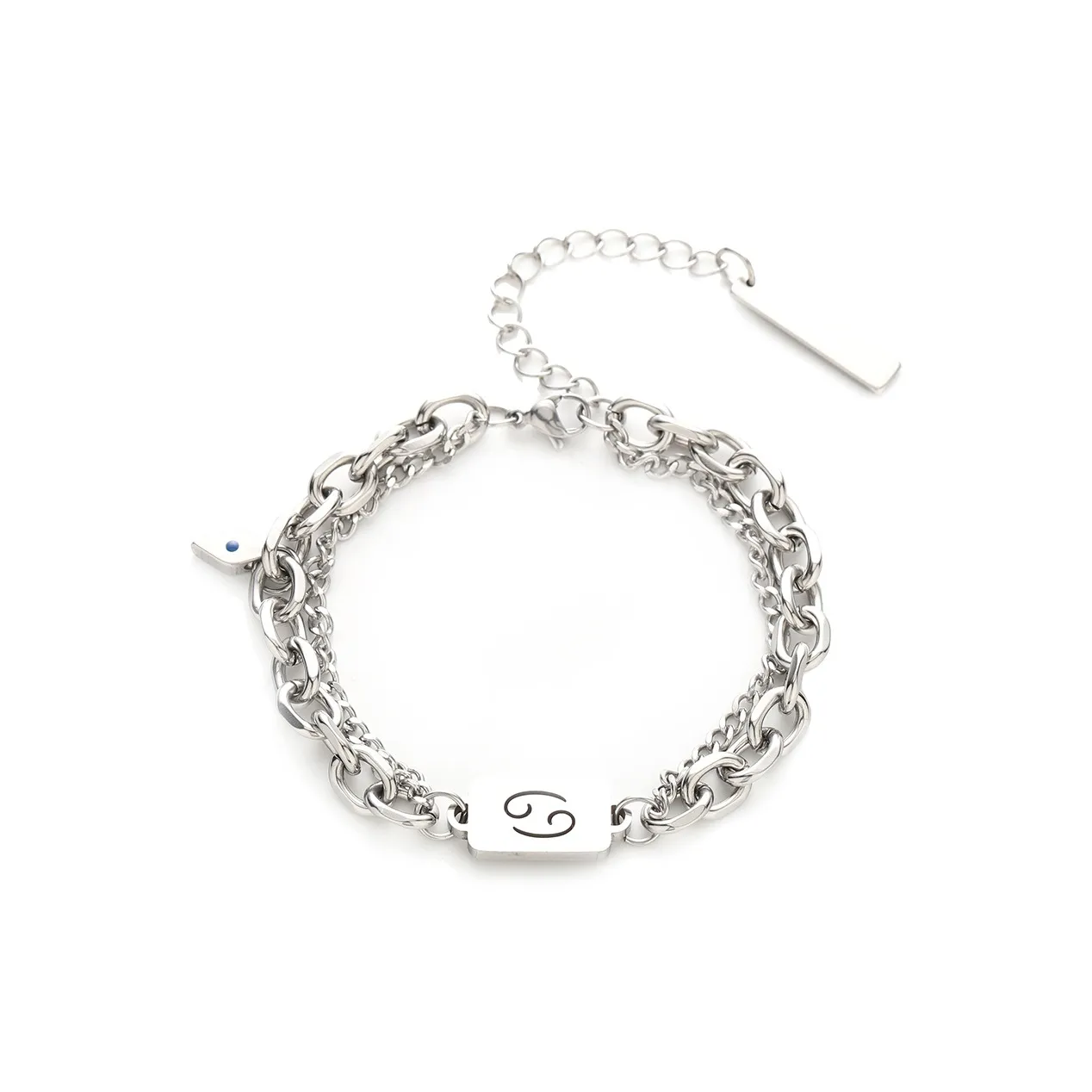 AKAK Титановый стальной браслет унисекс