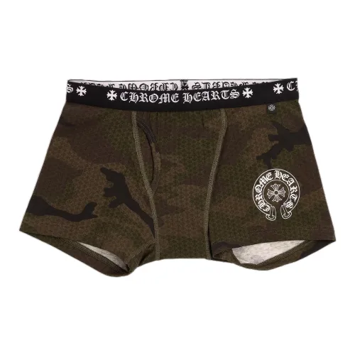 Chrome Hearts 1 шт Хаки Мужские Трусы