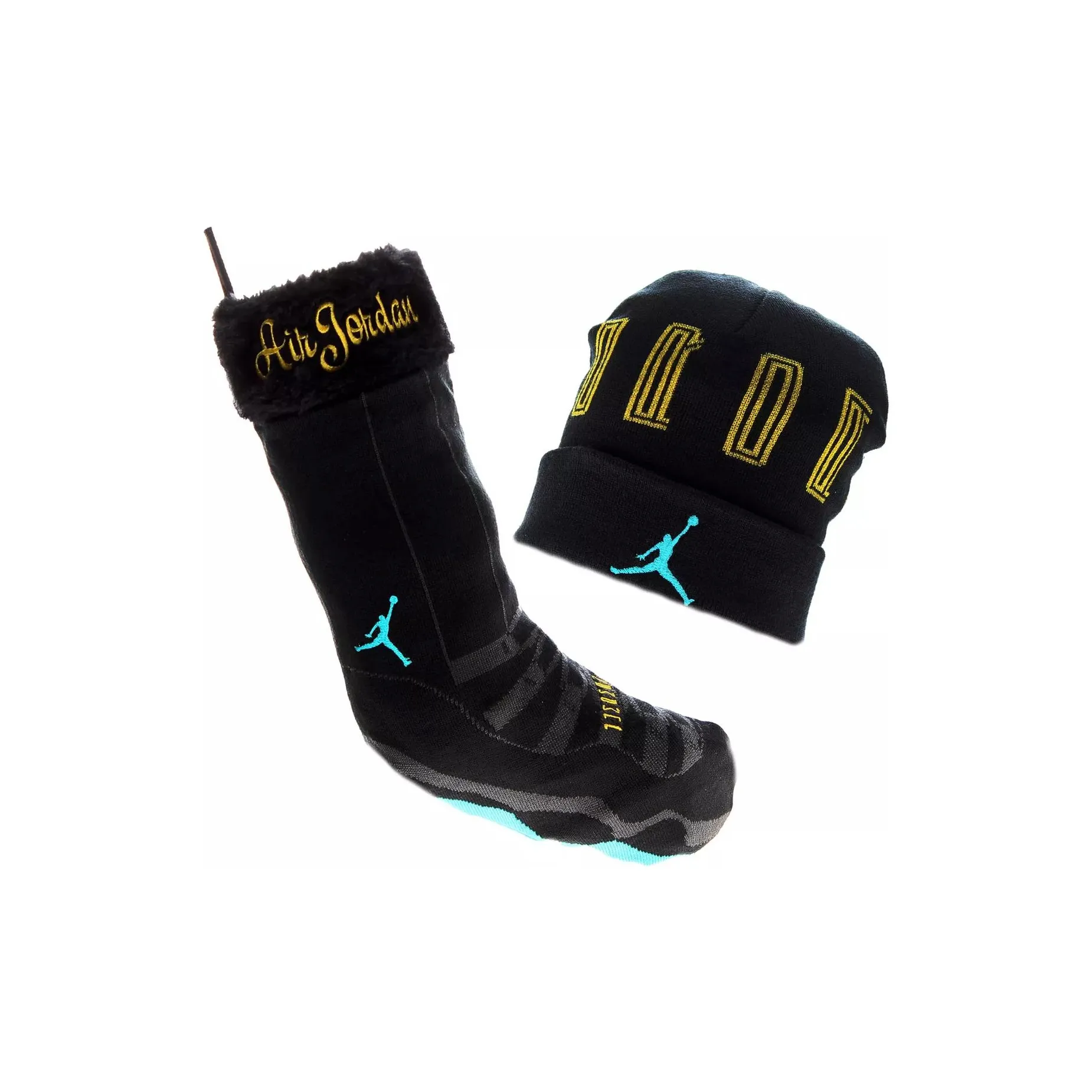 Jordan Acrylic Fiber Beanies Men's Black