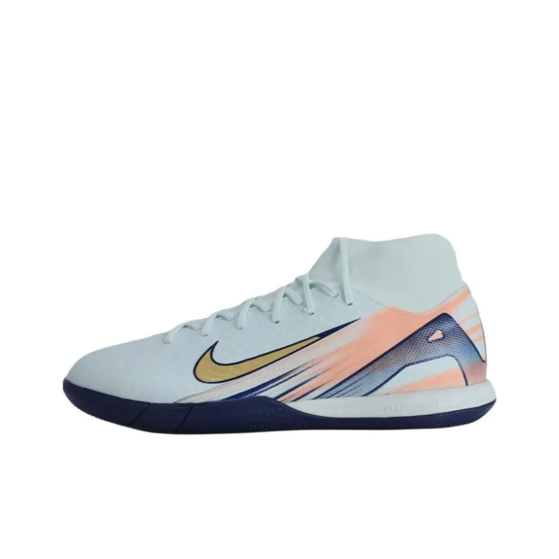 Nike Soccer Shoes Men Mid-Top Light Green/Gold
