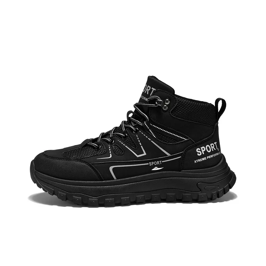 Kuding Martin predecesoras Boots Men Black Gray Brown
