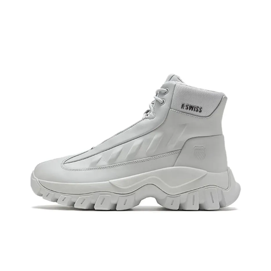 KSWISS Устойчивый к истиранию противоскользящий короткий сноубутс мужской серый