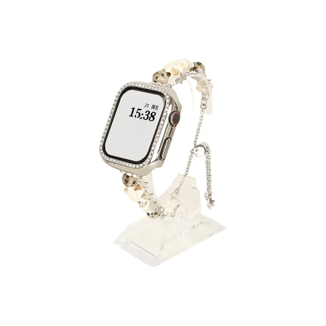 LOVINGCOOL Strap Apple Compatibility Bead Material