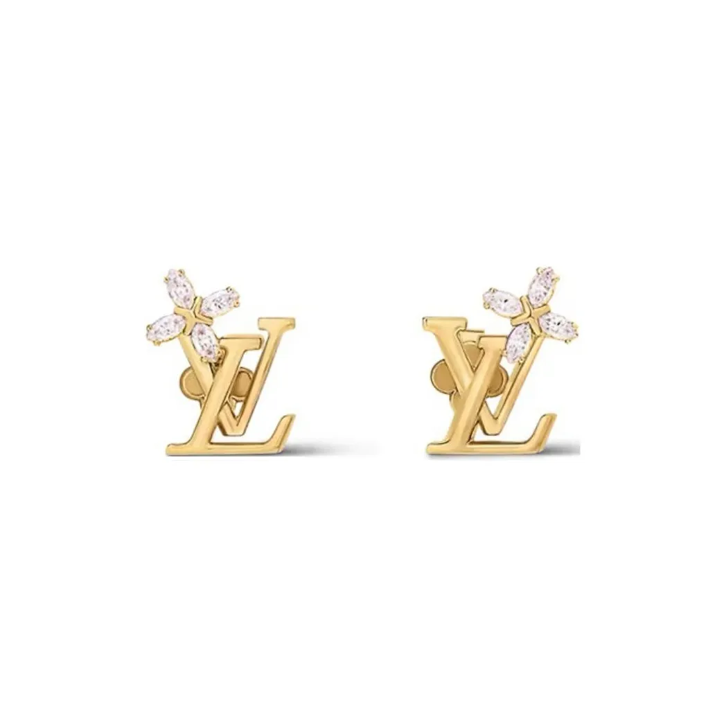 Lv Lv Iconic Flower Earrings